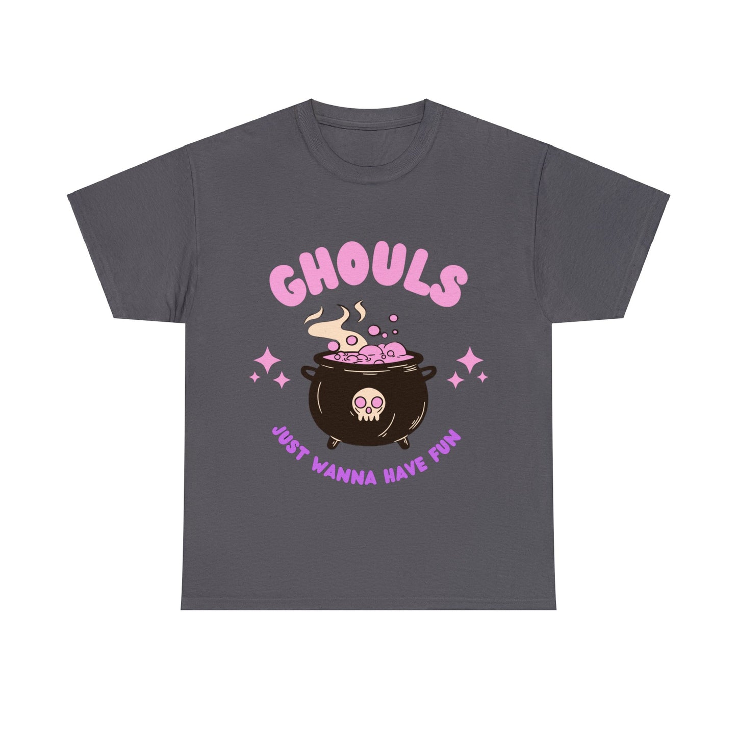 Unisex Halloween Print Heavy Cotton Tee