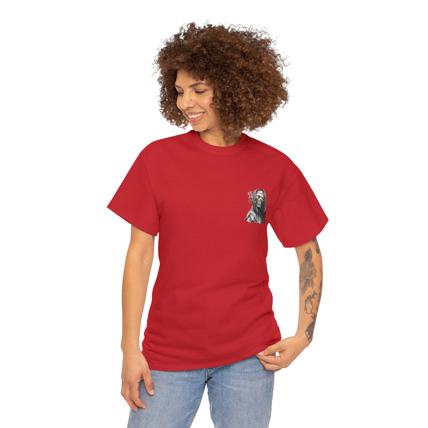 Men's/Women's Skull Print Tee