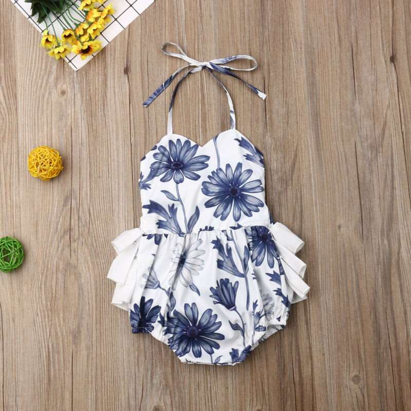 Children's Floral Bodysuit/Romper-Infant - fittedfortheoccasion