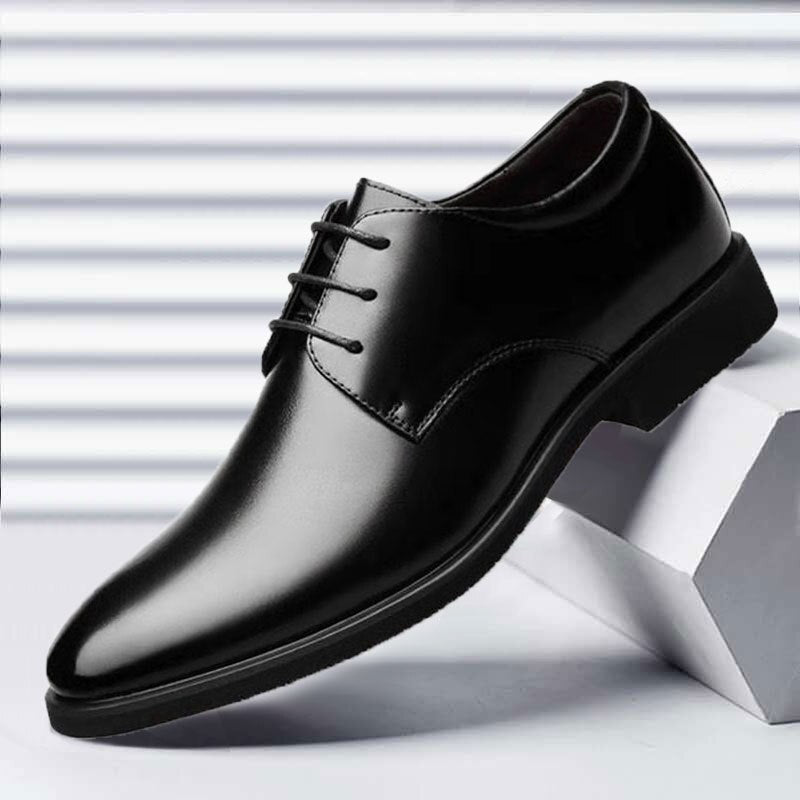Men's Leather Oxford Dress Shoes