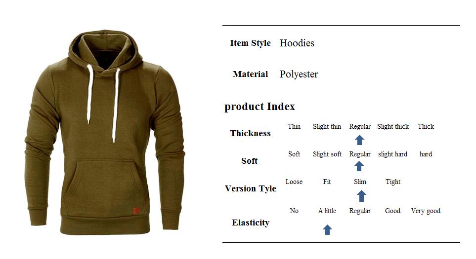 Men's Long Sleeve Hoodies