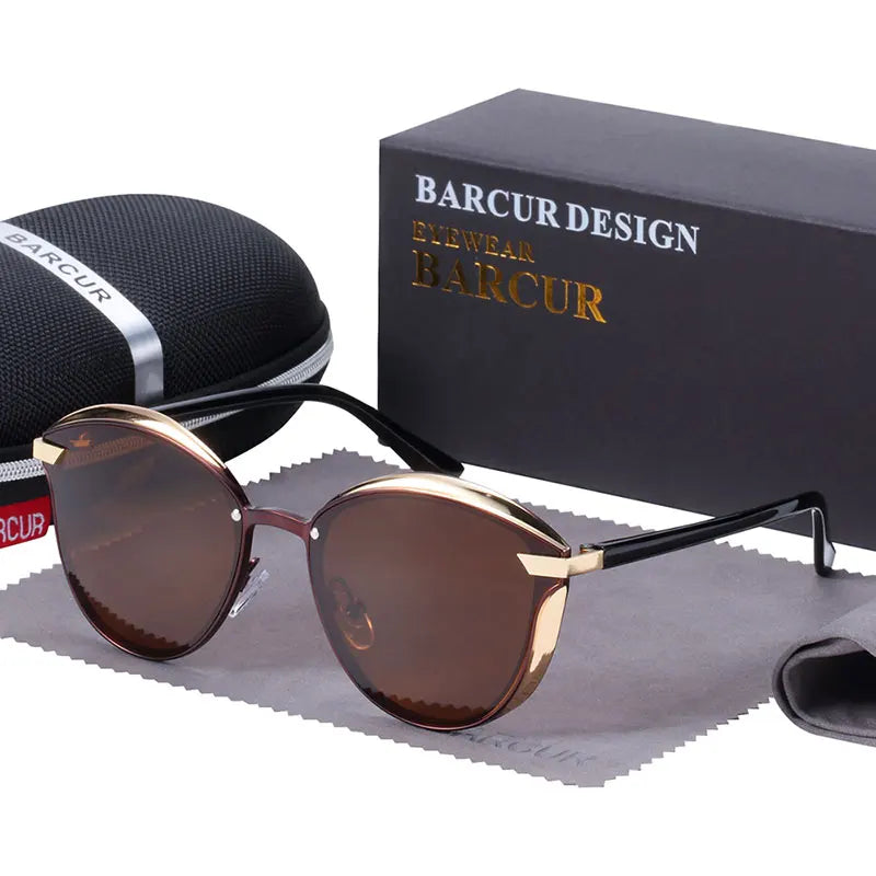 Women's Polarized Sunglasses-Round