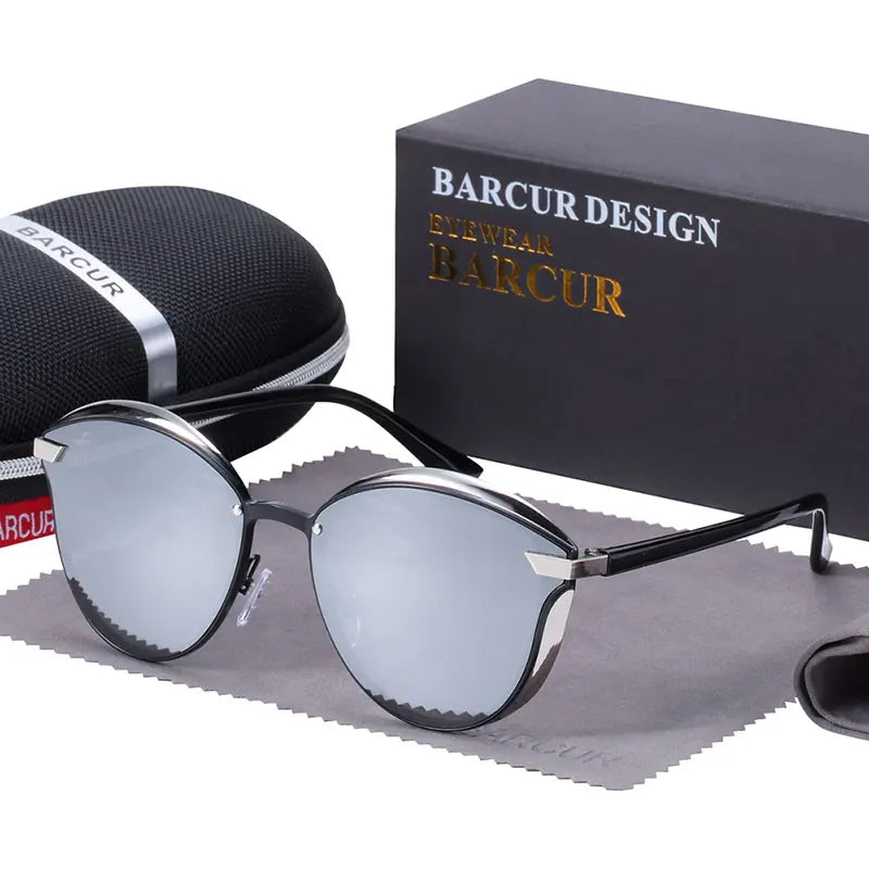 Women's Polarized Sunglasses-Round