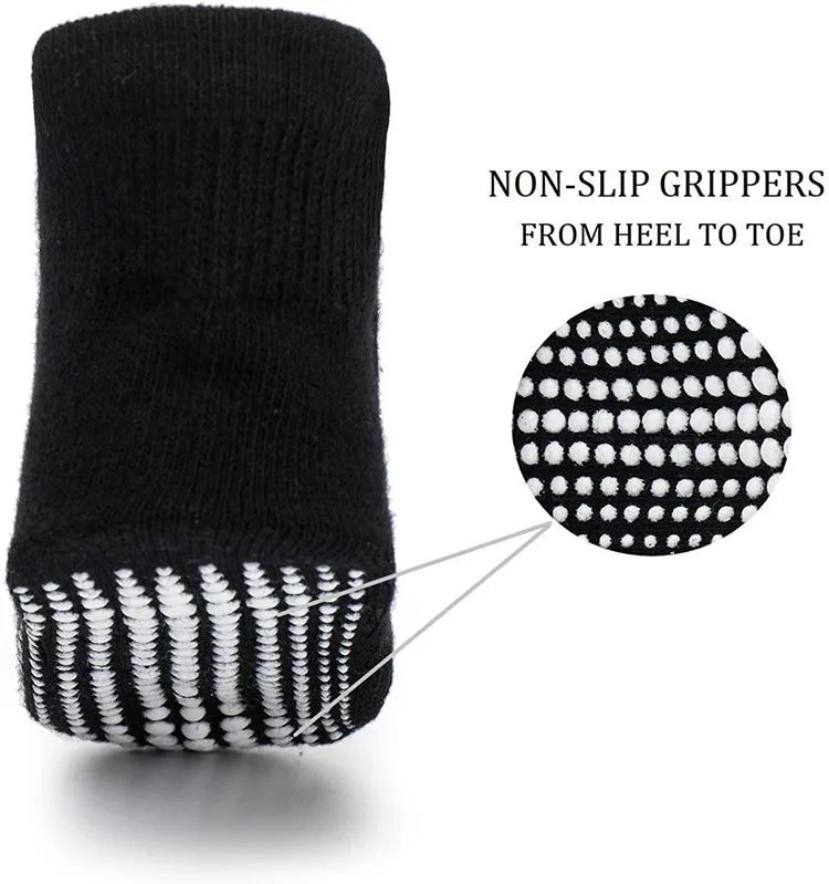 Children's Non-Slip Socks/6 Pairs