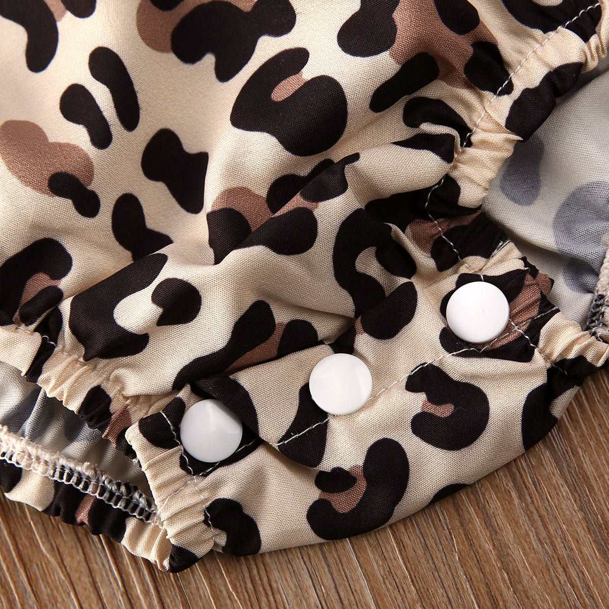 Children's Leopard Print Romper W/Headband - fittedfortheoccasion