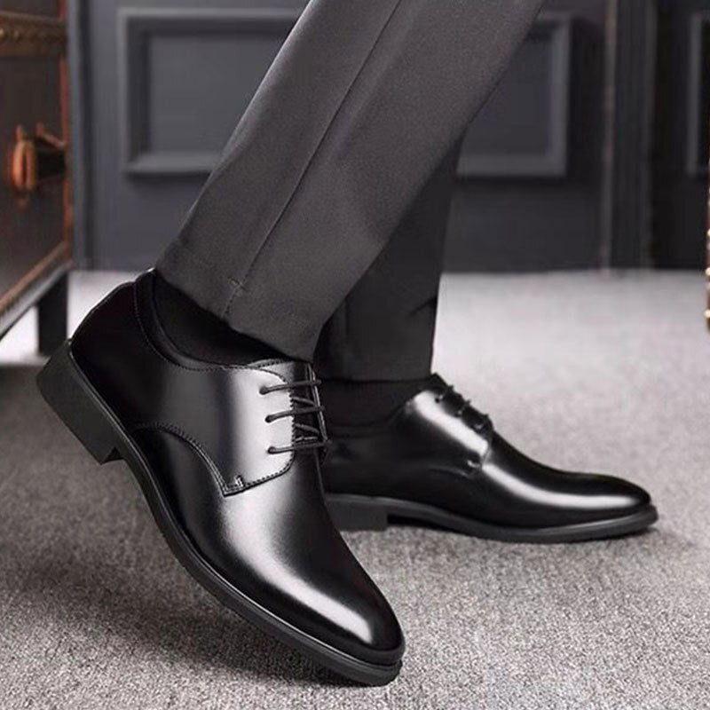 Men's Leather Oxford Dress Shoes