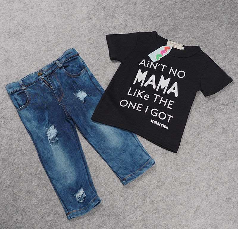 Children's T-Shirt/Pants Set-Toddler - fittedfortheoccasion