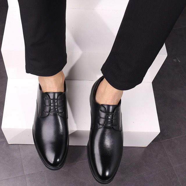 Men's Leather Oxford Dress Shoes