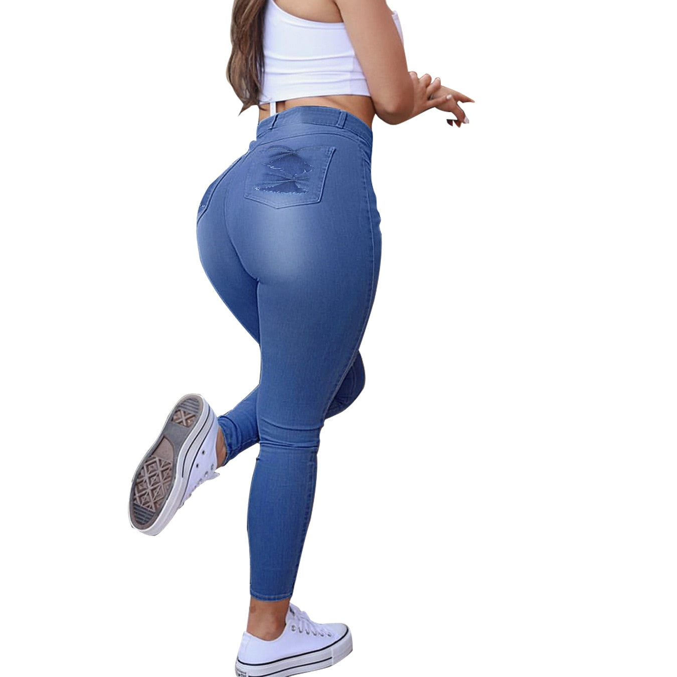 Women's High Waist Denim Jeans