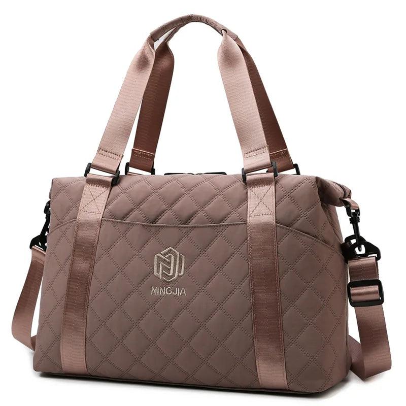 Women's Oxford Travel Bag-Large Capacity