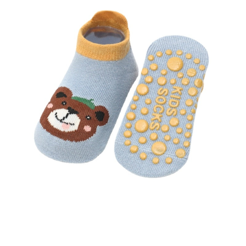 Infant Cartoon Animal Socks/3 Pairs
