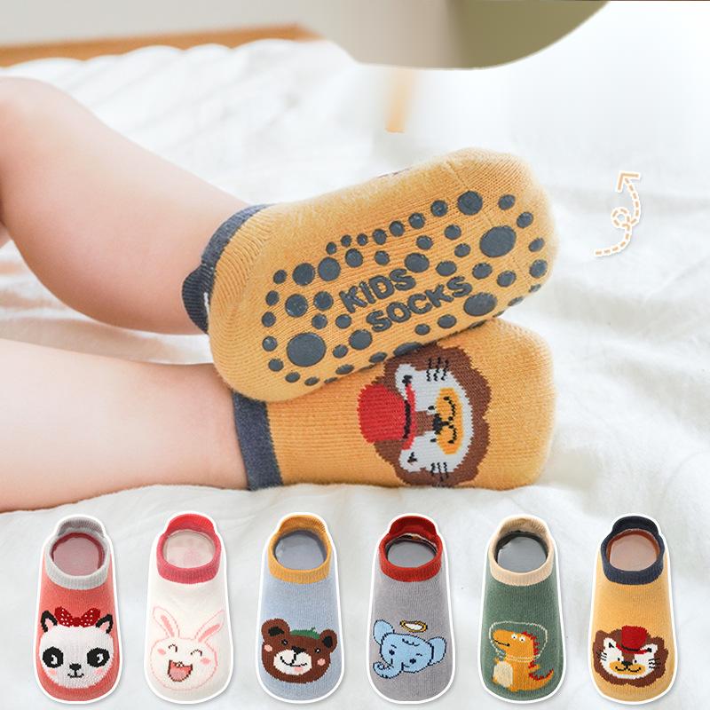 Infant Cartoon Animal Socks/3 Pairs