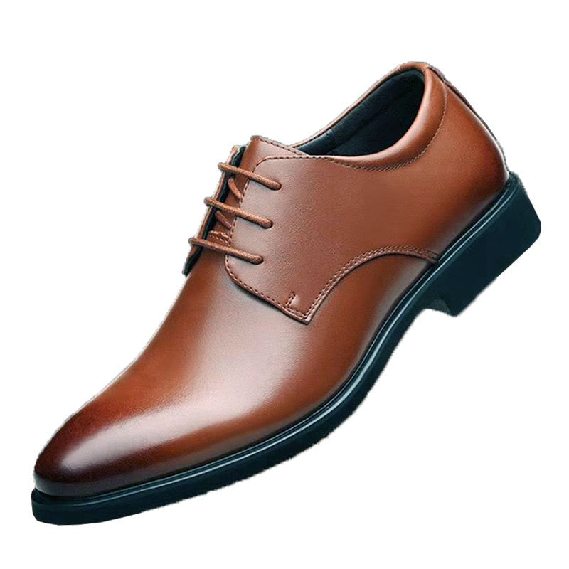 Men's Leather Oxford Dress Shoes