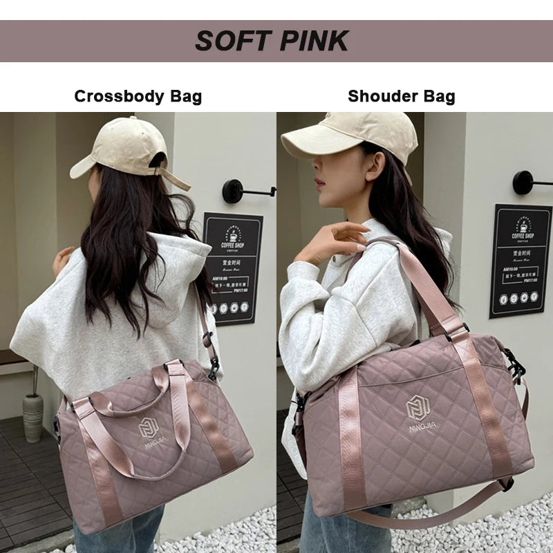 Women's Oxford Travel Bag-Large Capacity