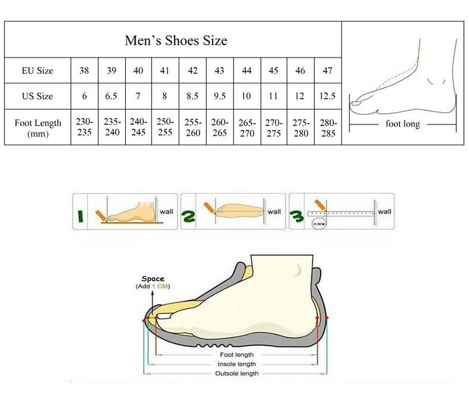 Men's Canvas Running Shoes