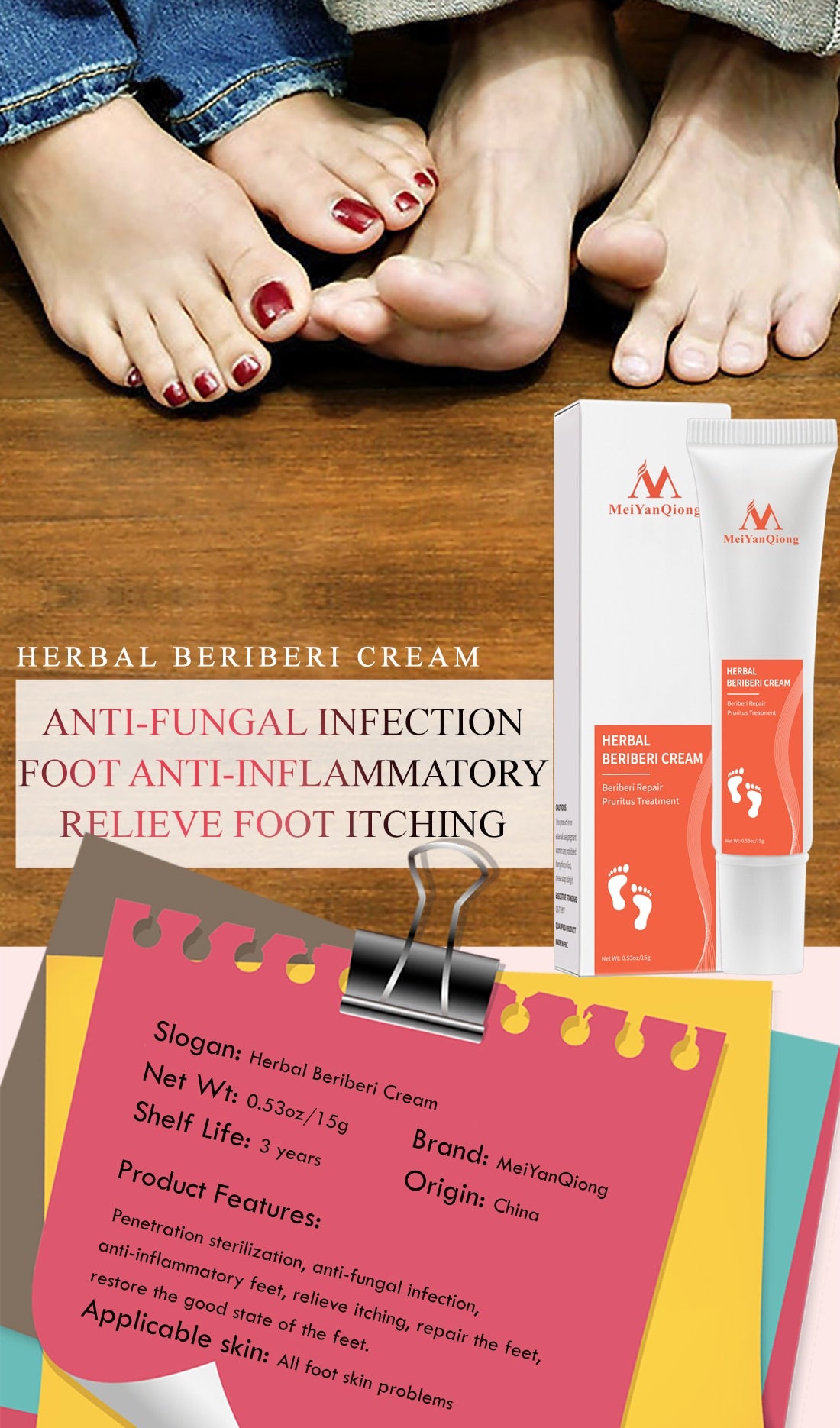 Foot Cream for Healing