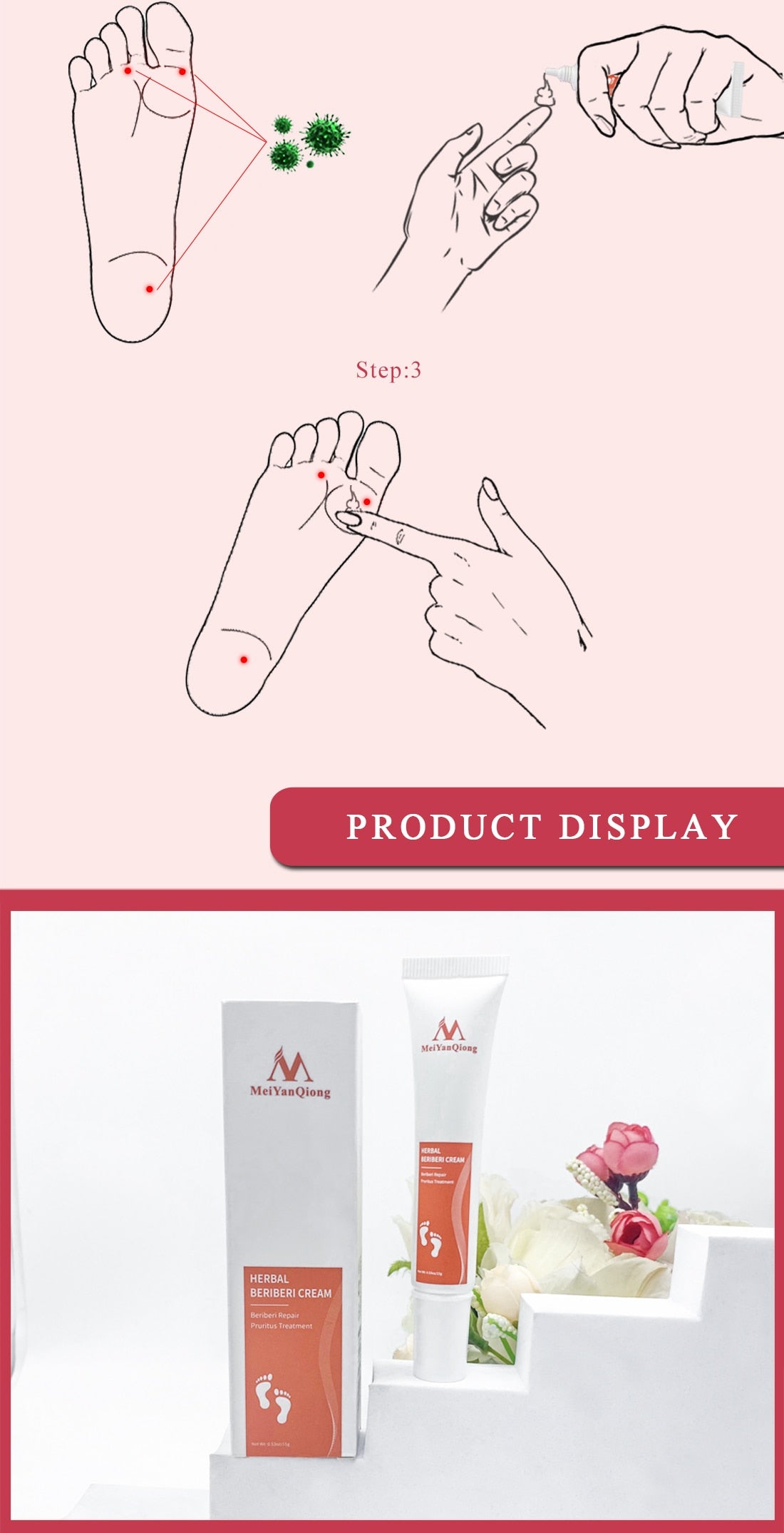 Foot Cream for Healing