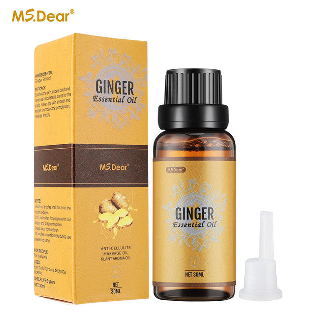Ginger Essential Oil 10/30ML-Weight Loss - fittedfortheoccasion