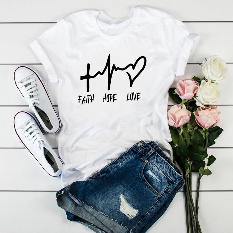 Women's Printed T-Shirts/Short Sleeve - fittedfortheoccasion