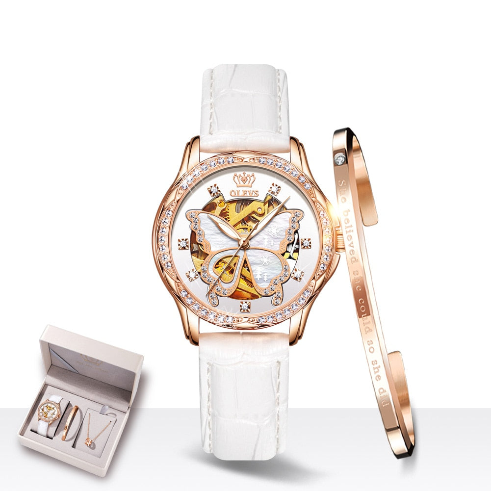 Women's Mechanical Watch - fittedfortheoccasion