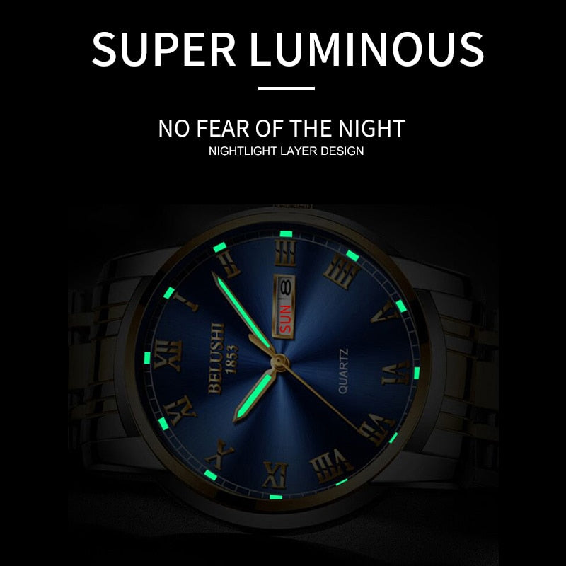 Men's Luxury Quartz Watch - fittedfortheoccasion