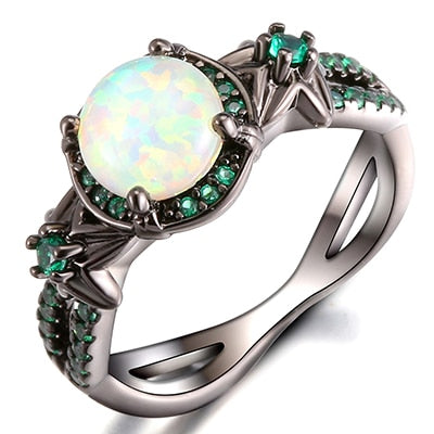 Women's Birthstone Ring-Geometric - fittedfortheoccasion