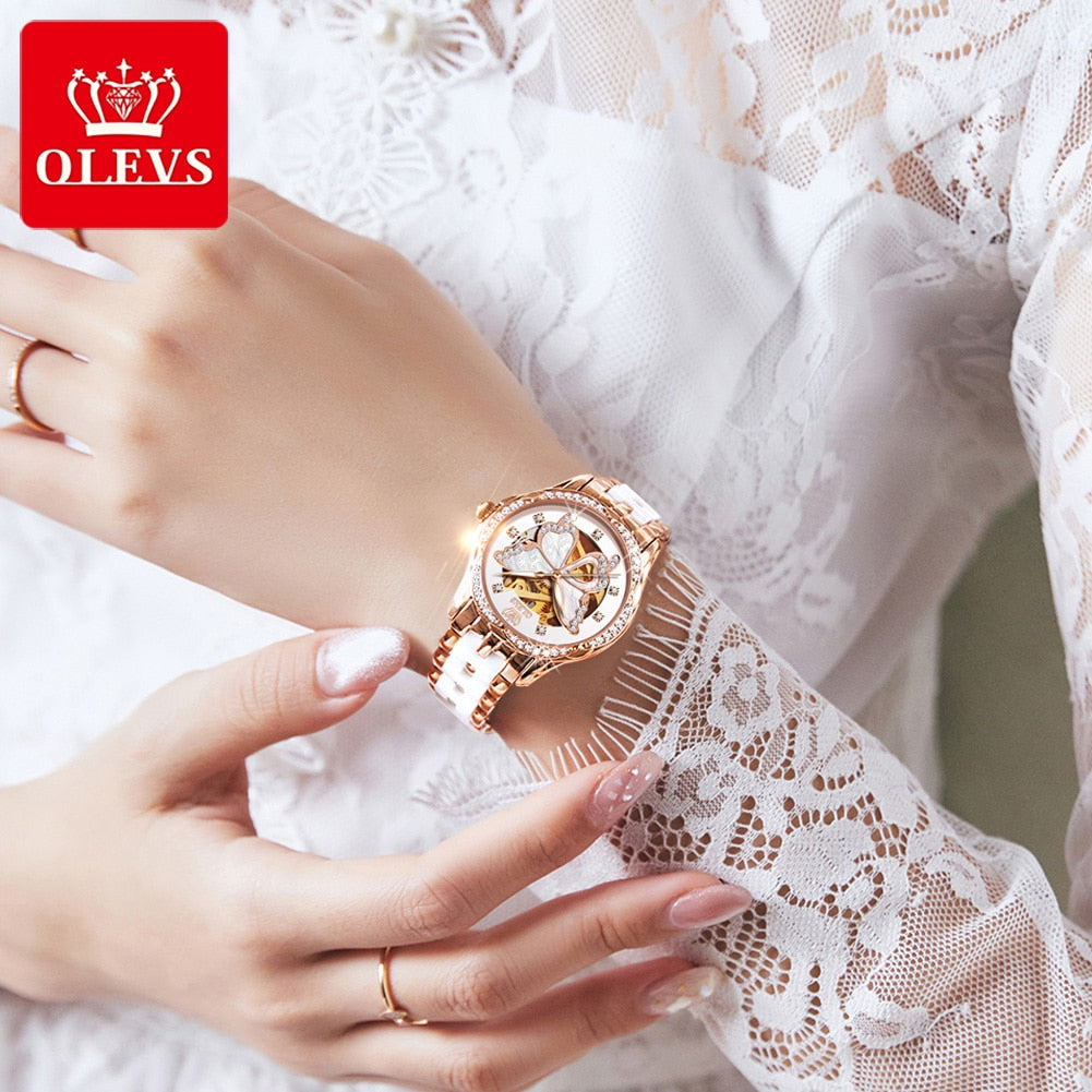 Women's Mechanical Watch - fittedfortheoccasion
