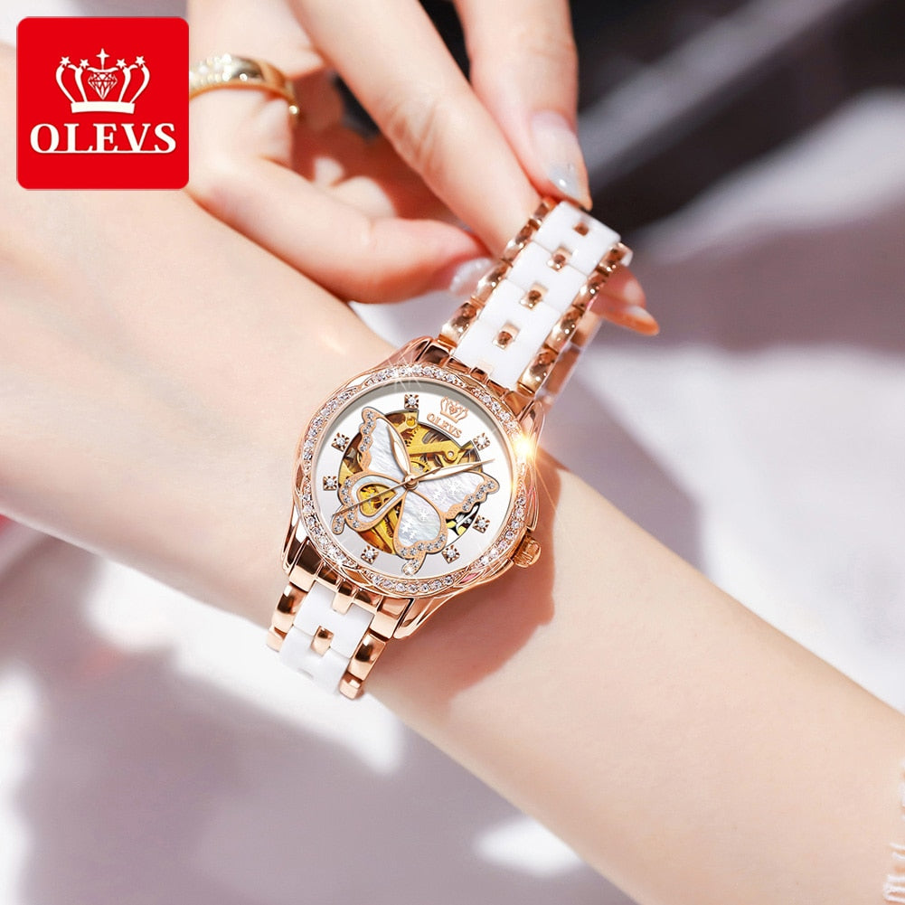 Women's Mechanical Watch - fittedfortheoccasion