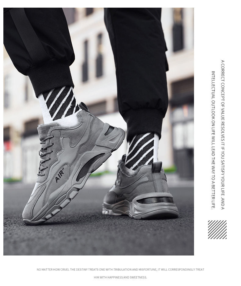 Men's Breathable Sneakers-Lace Up