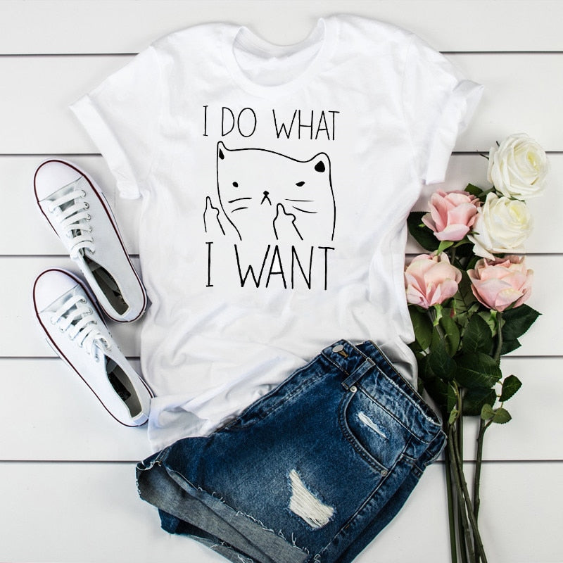 Women's Printed T-Shirts/Short Sleeve - fittedfortheoccasion