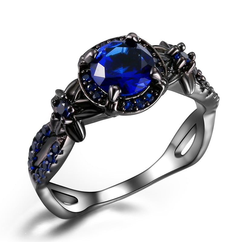Women's Birthstone Ring-Geometric - fittedfortheoccasion