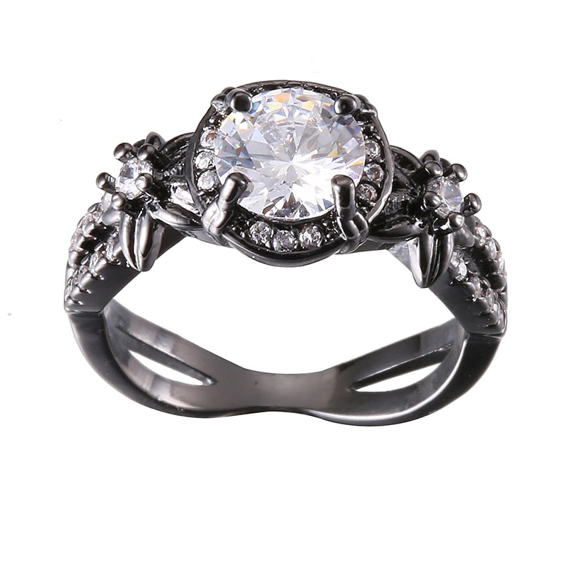 Women's Birthstone Ring-Geometric - fittedfortheoccasion