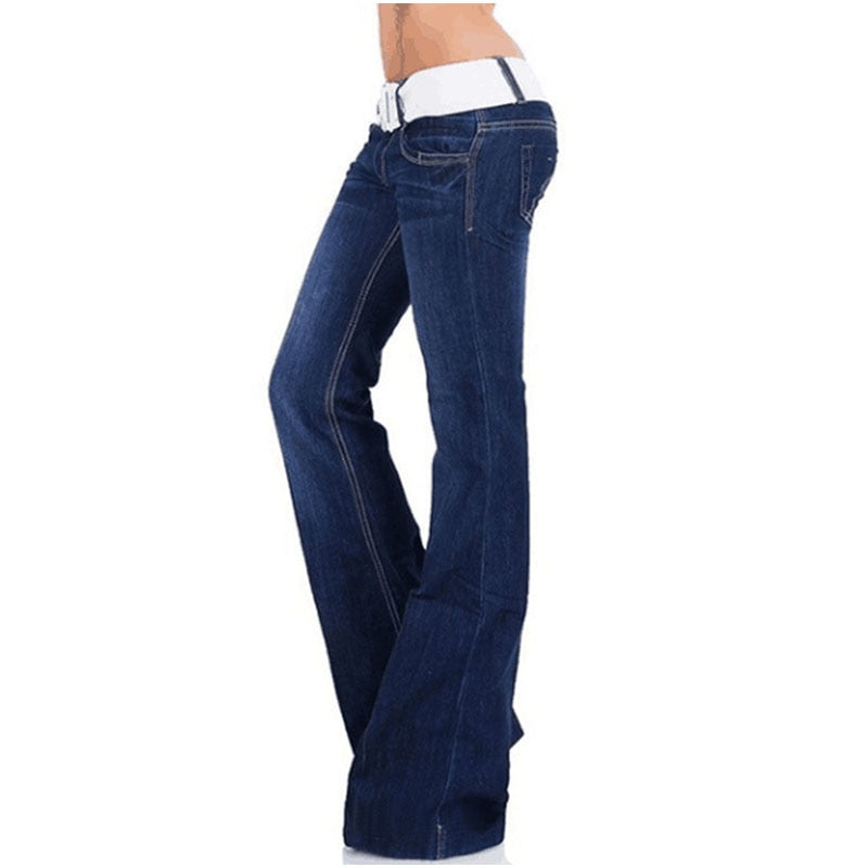 Women's High Waist Flared Jeans