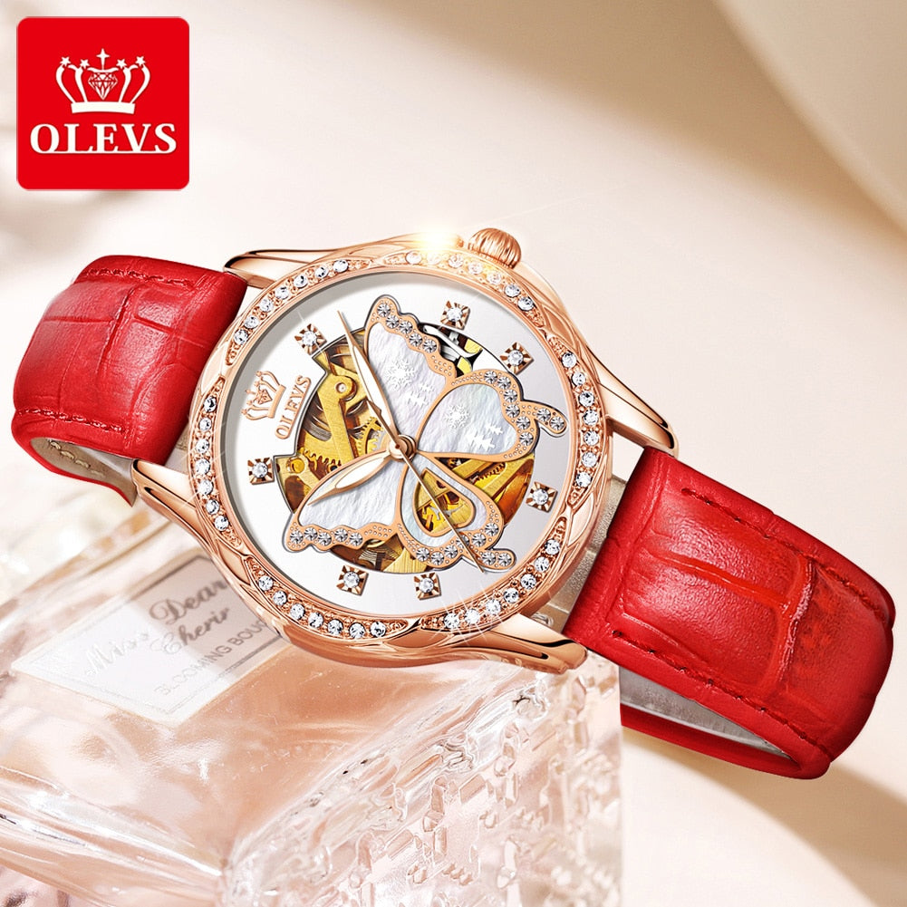 Women's Mechanical Watch - fittedfortheoccasion