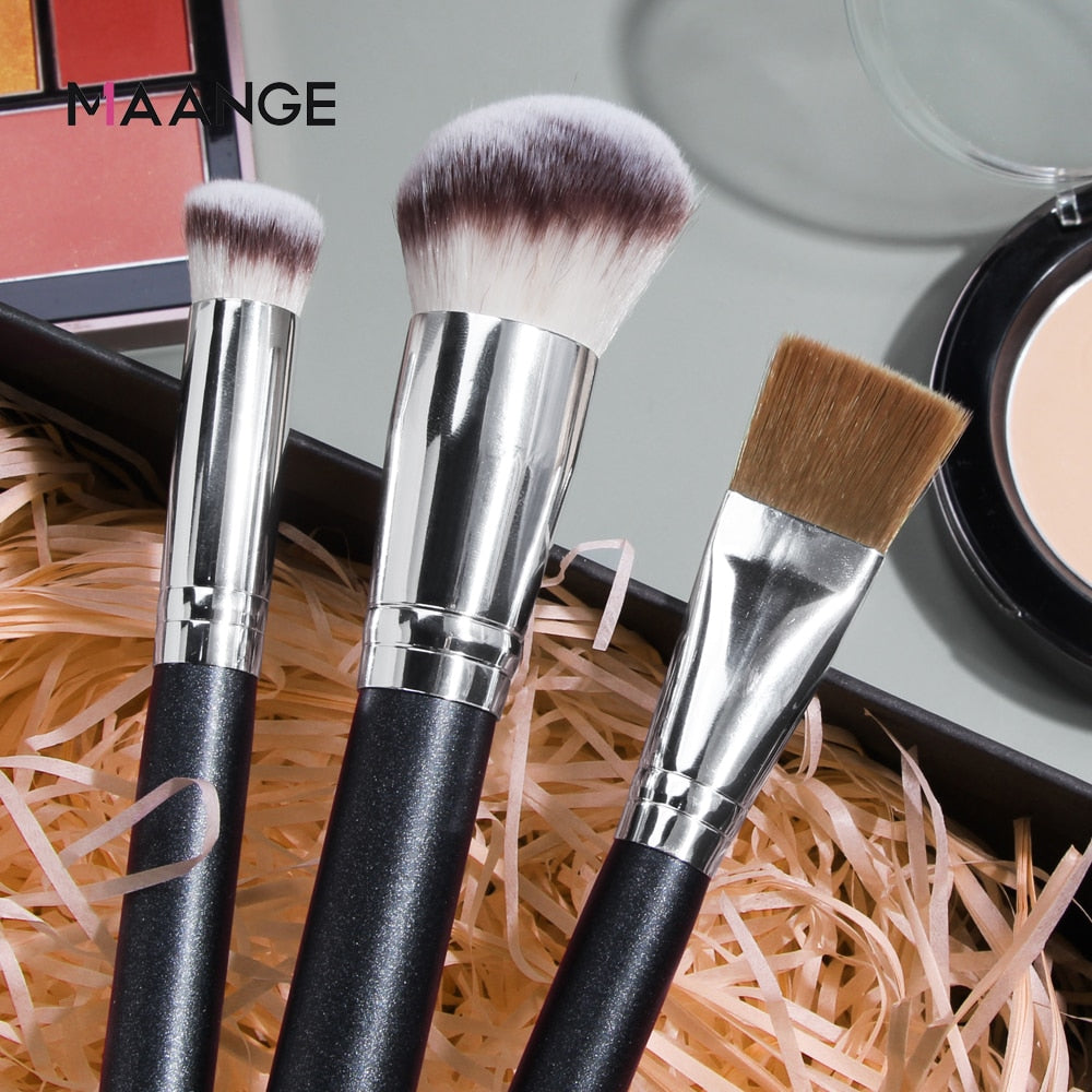 Women's Cosmetics Brush Set 3PCS