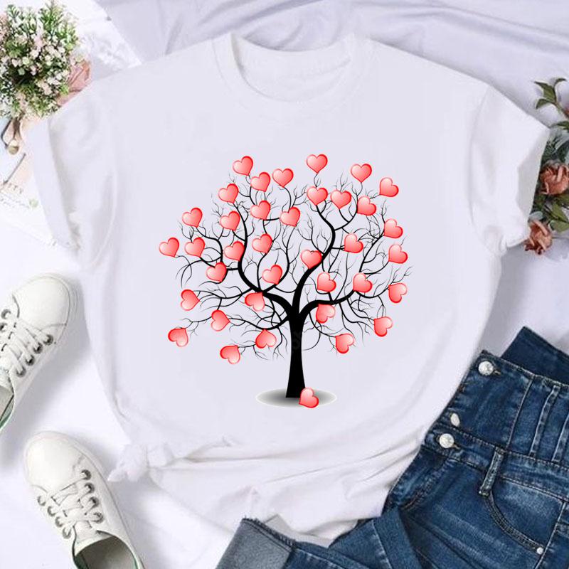 Women's Short Sleeve Printed T-Shirt - fittedfortheoccasion