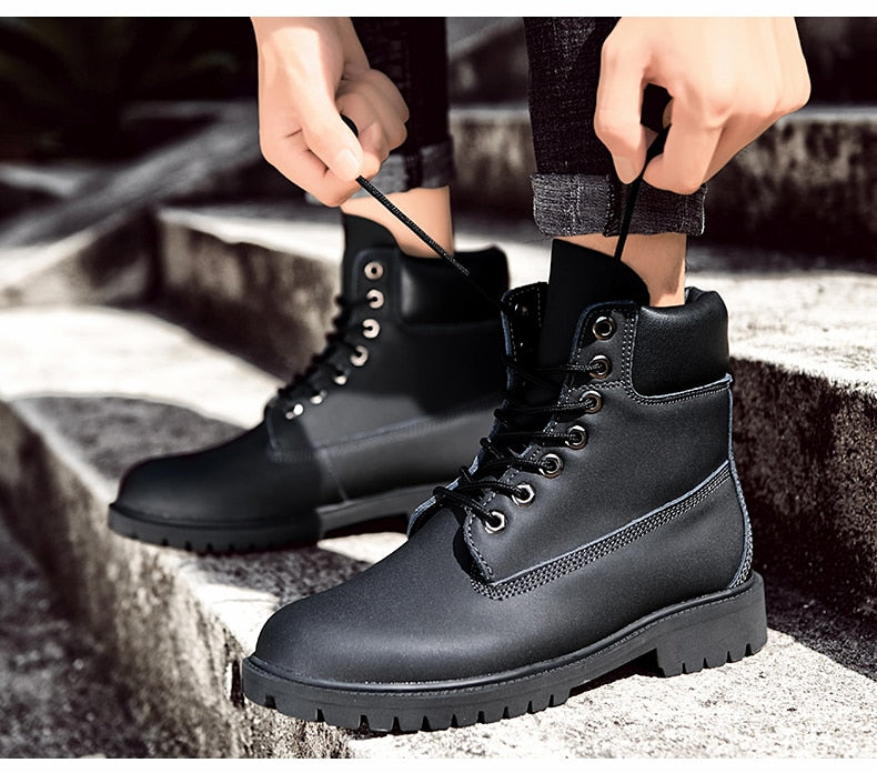 Men's Leather Boots