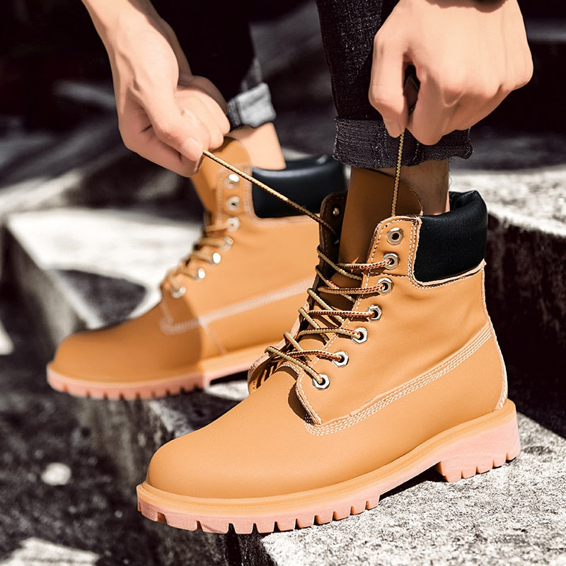Men's Leather Boots