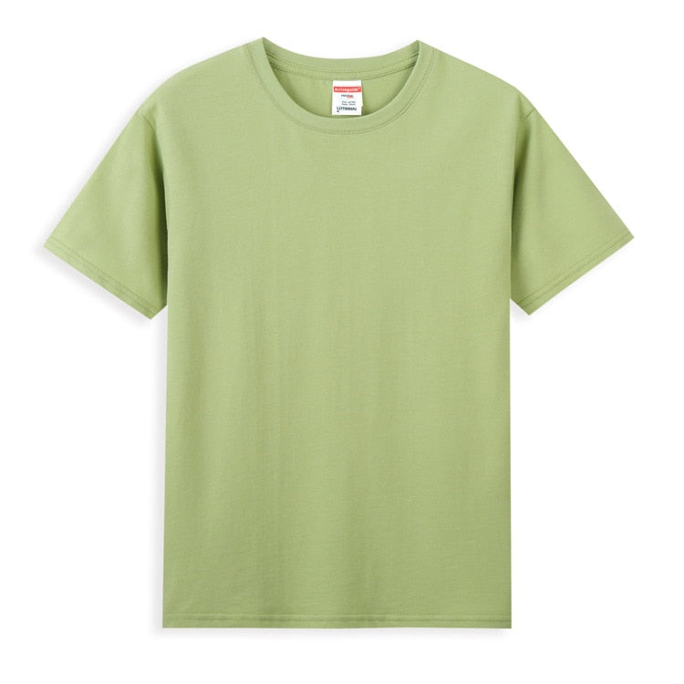 Men's Short Sleeve T-Shirt/Solid Color - fittedfortheoccasion