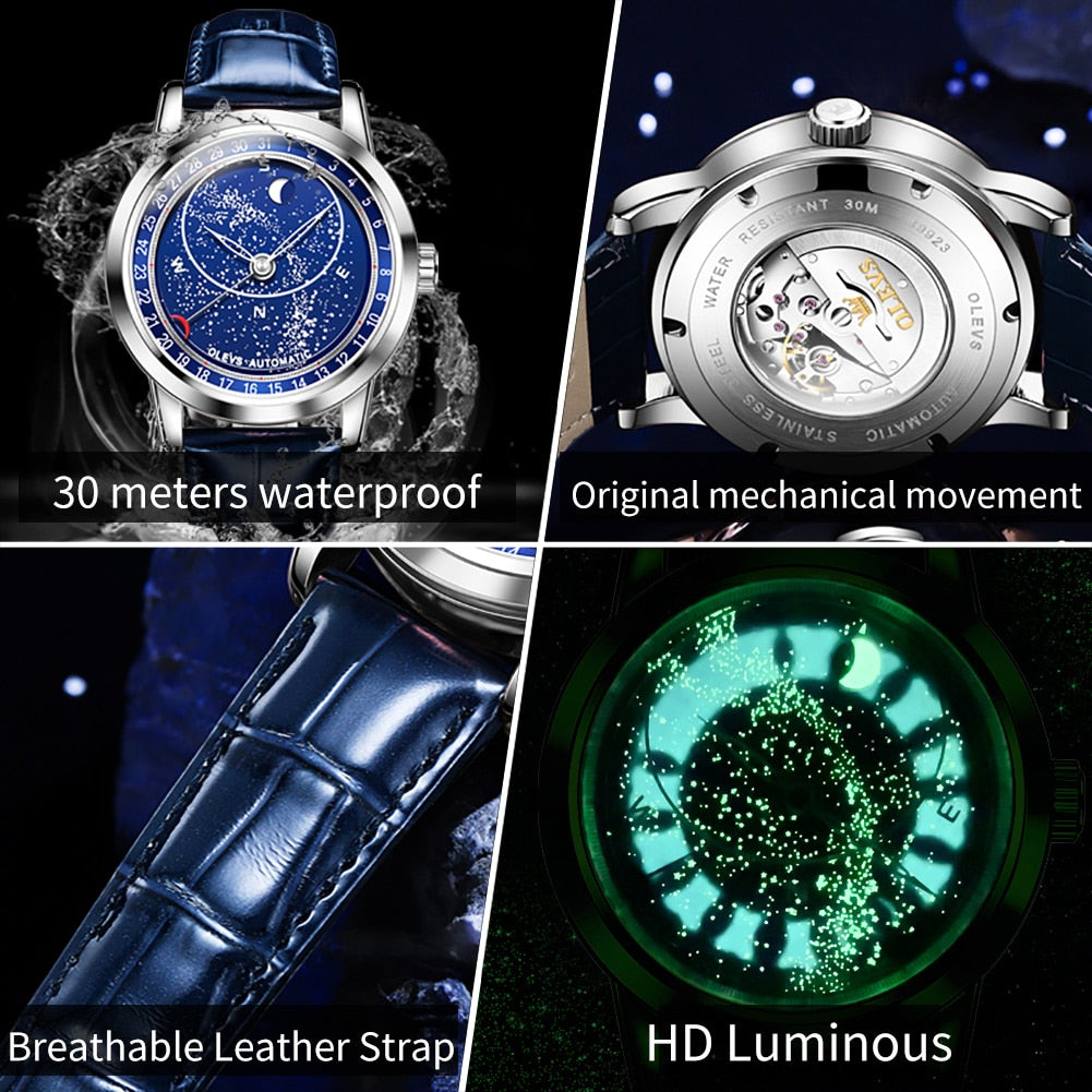 Men's Luxury Mechanical Watch - fittedfortheoccasion