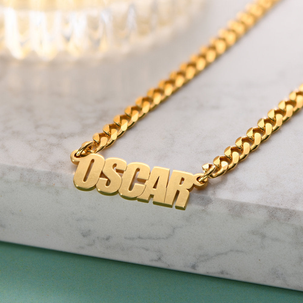 Women's Personalized Necklace-Pendant-5MM - fittedfortheoccasion