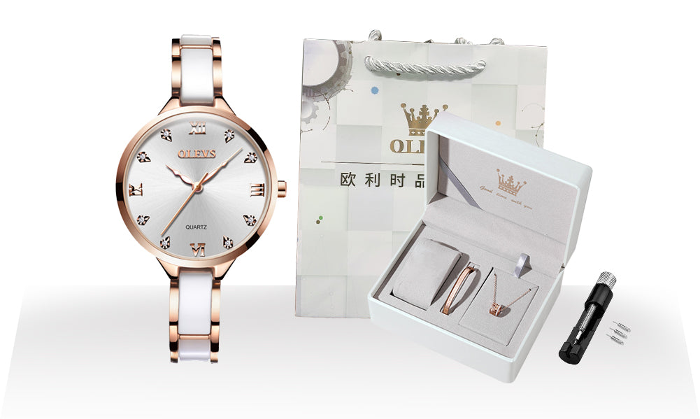 Women's OLEVS Fashion Watch Gift Set - fittedfortheoccasion