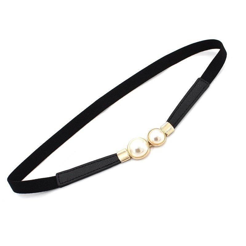 Women's Double Pearl Belt - fittedfortheoccasion