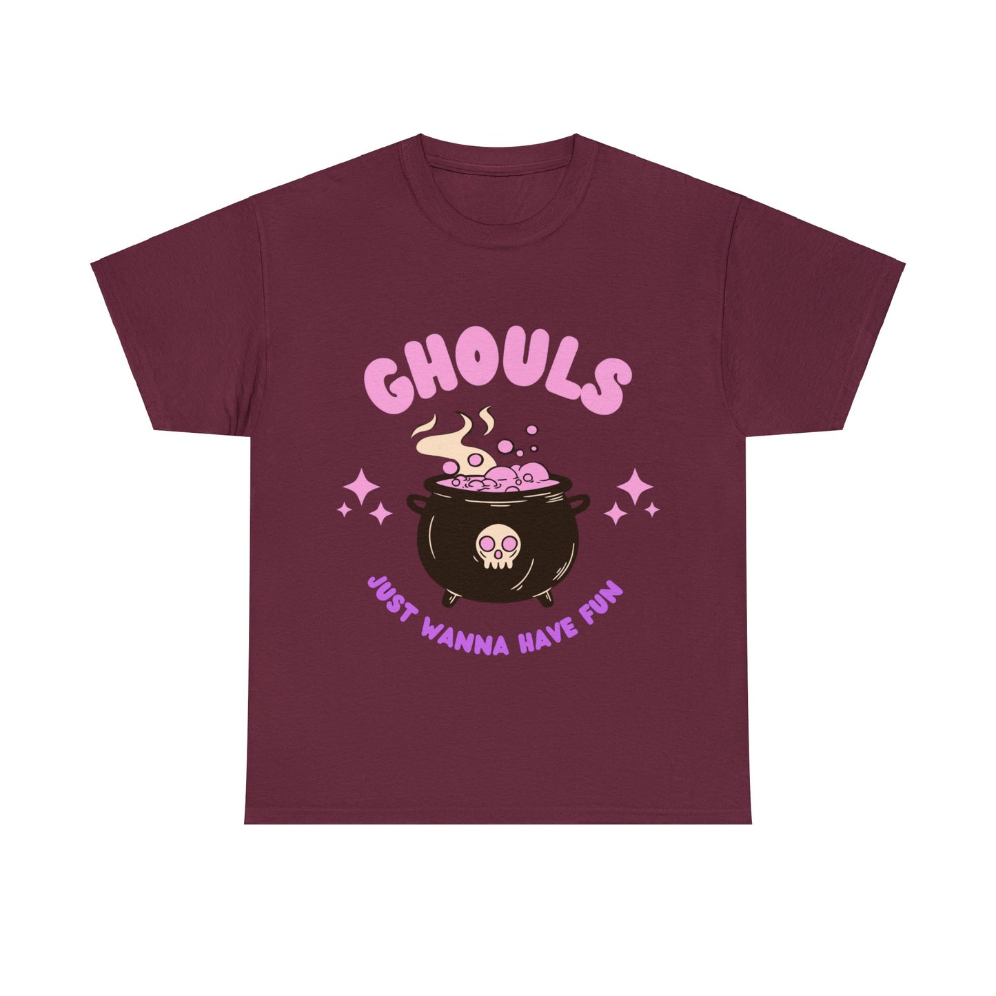 Unisex Halloween Print Heavy Cotton Tee