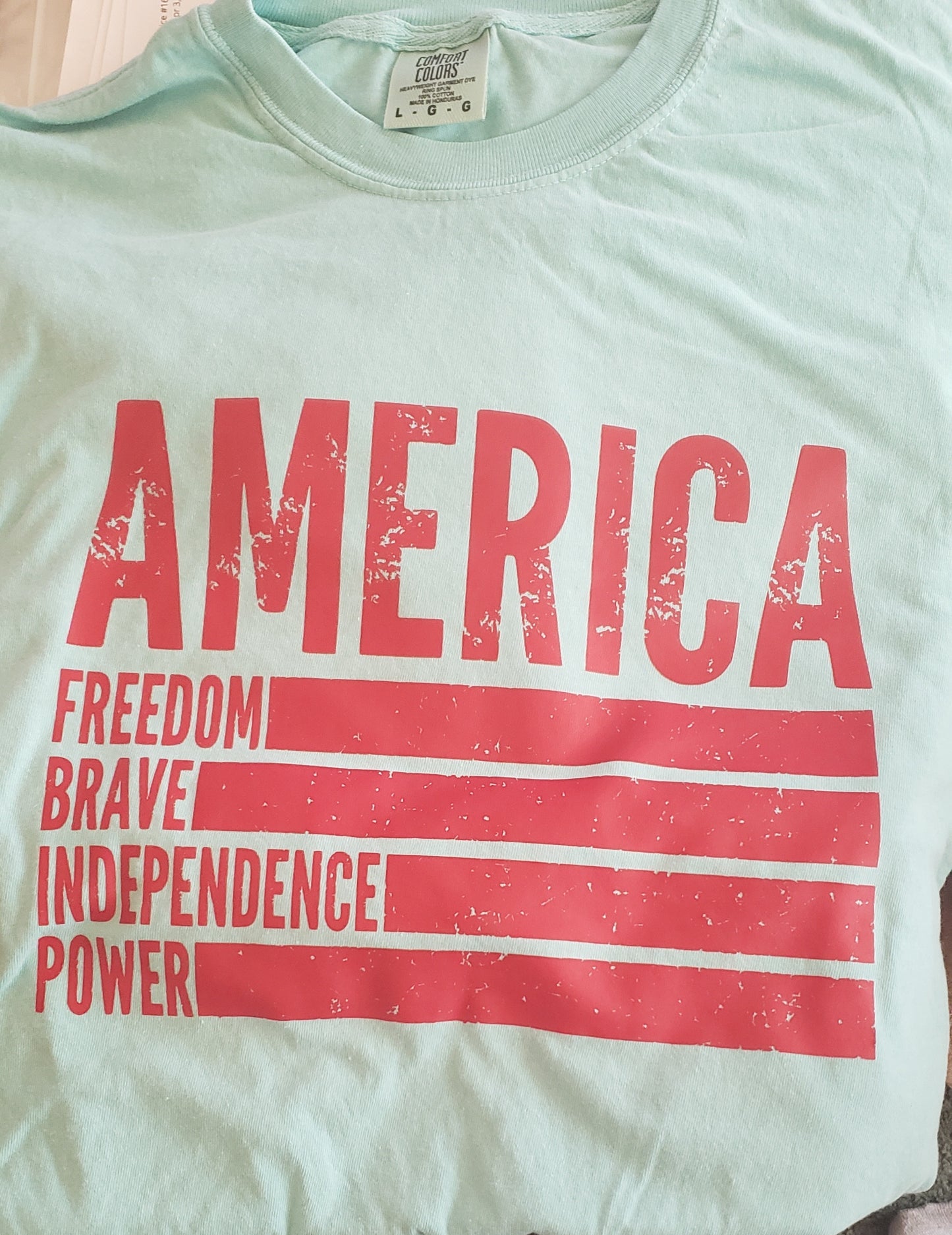 America Graphic Printed T-Shirt