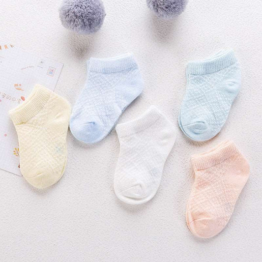 Children's Cotton Socks-5pairs/lot - fittedfortheoccasion