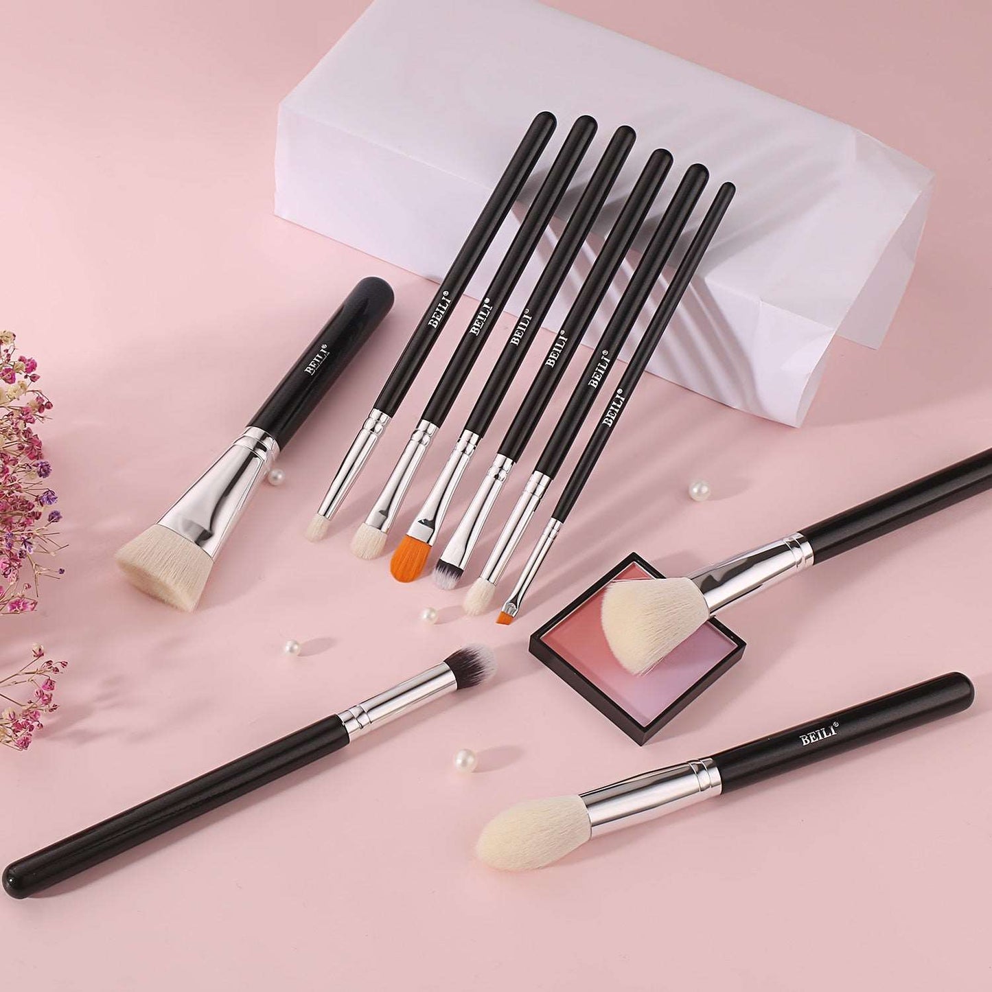 Classic Makeup Brushes 8-10pcs Set