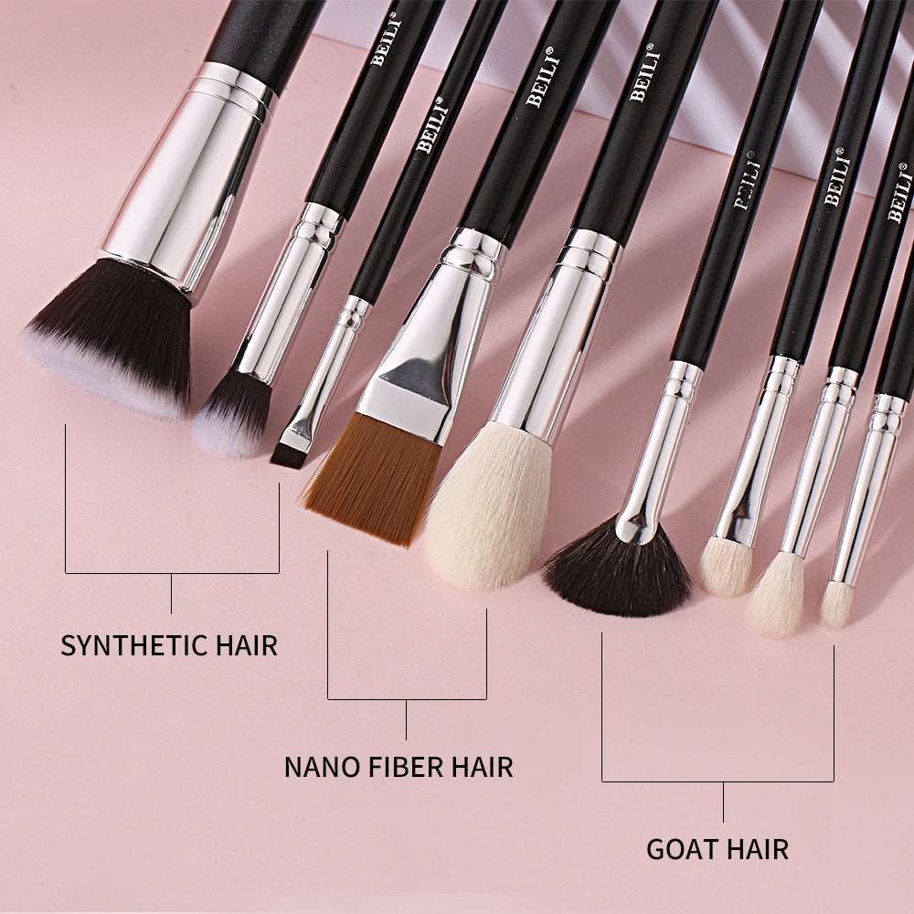 Classic Makeup Brushes 8-10pcs Set