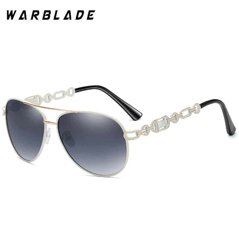 Women's Polarized Sunglasses Vintage Metal UV400