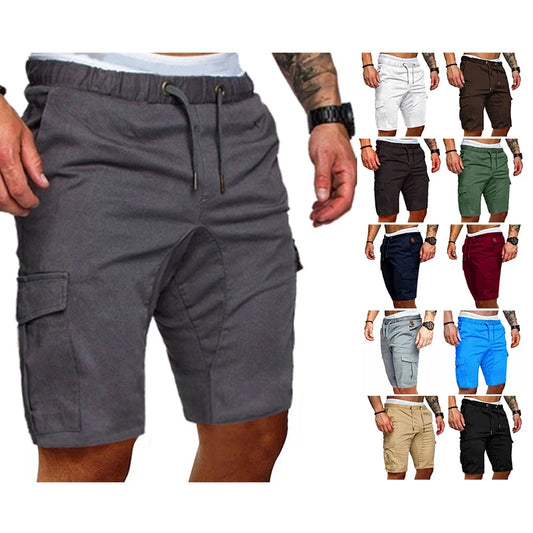 Men's Elastic Bermuda Shorts